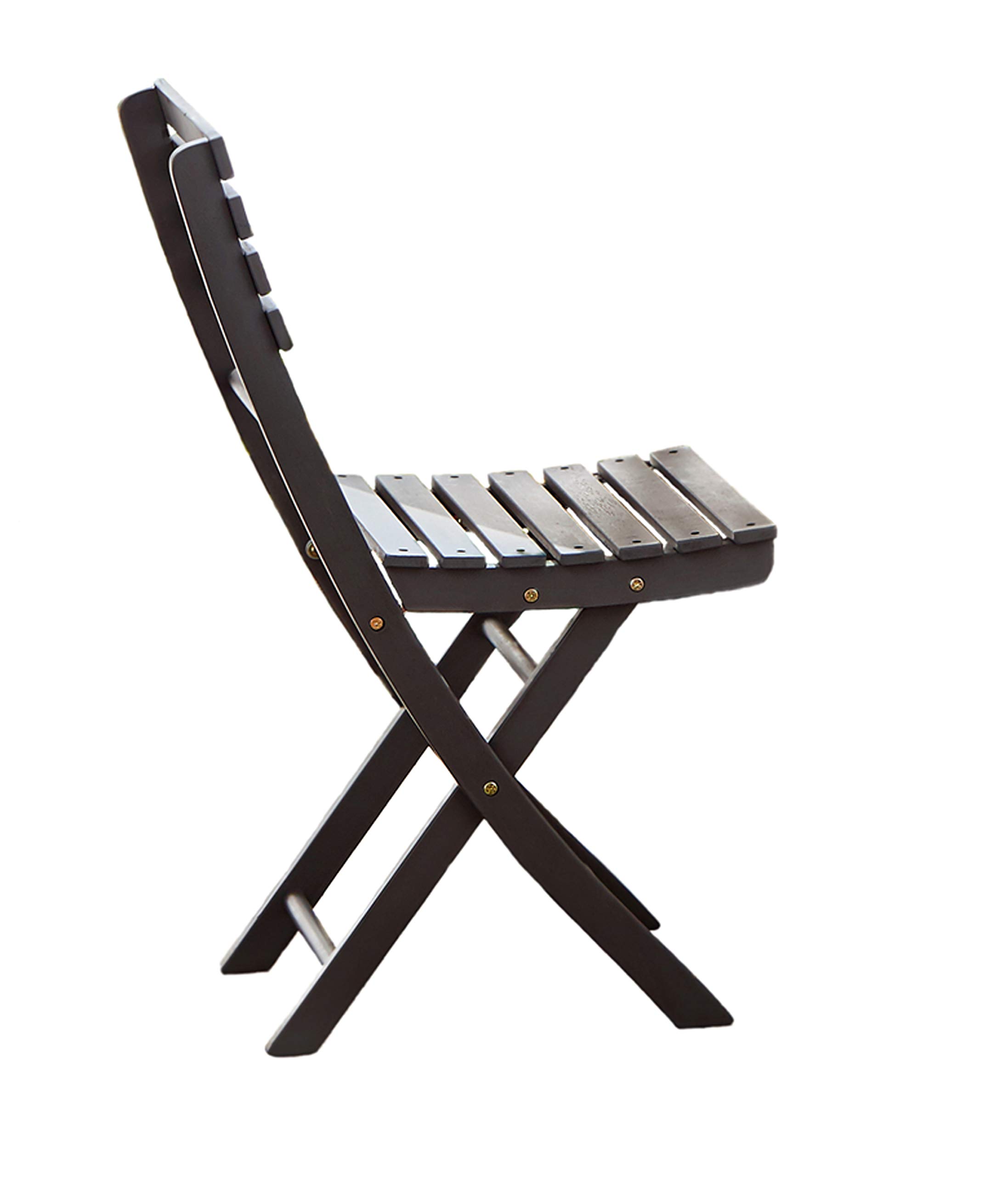 Dehner Stavanger Klappstuhl 83x38x54 cm Akazie grau