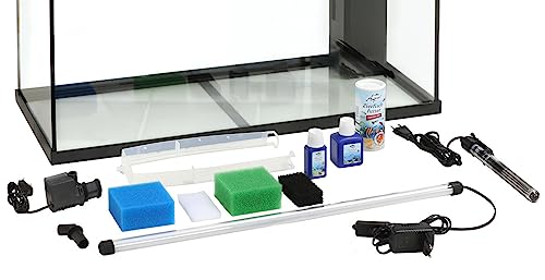 Dehner Aqua Start 80 Aquarium Starterset 110 L LED Komplett