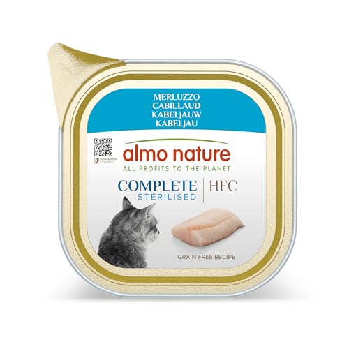 Almo Nature HFC Complete Sterilised Nassfutter Kabeljau 17x85g