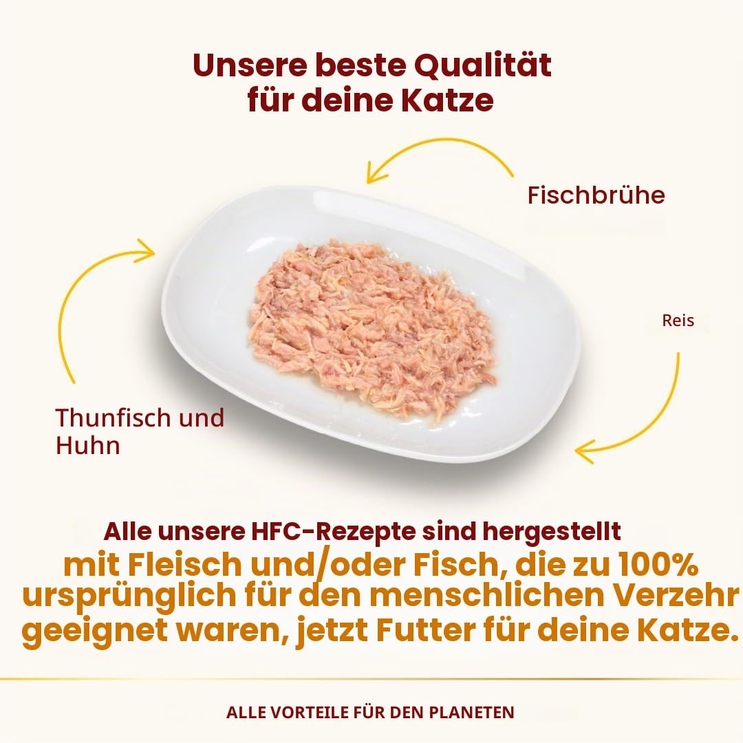 Almo Nature Classic Thunfisch Huhn Nassfutter 6x55g HFC