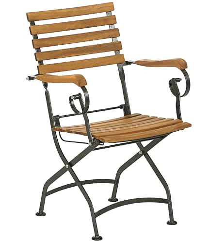 Dehner Tegernsee Klappsessel 88x57x56cm natur wetterfest