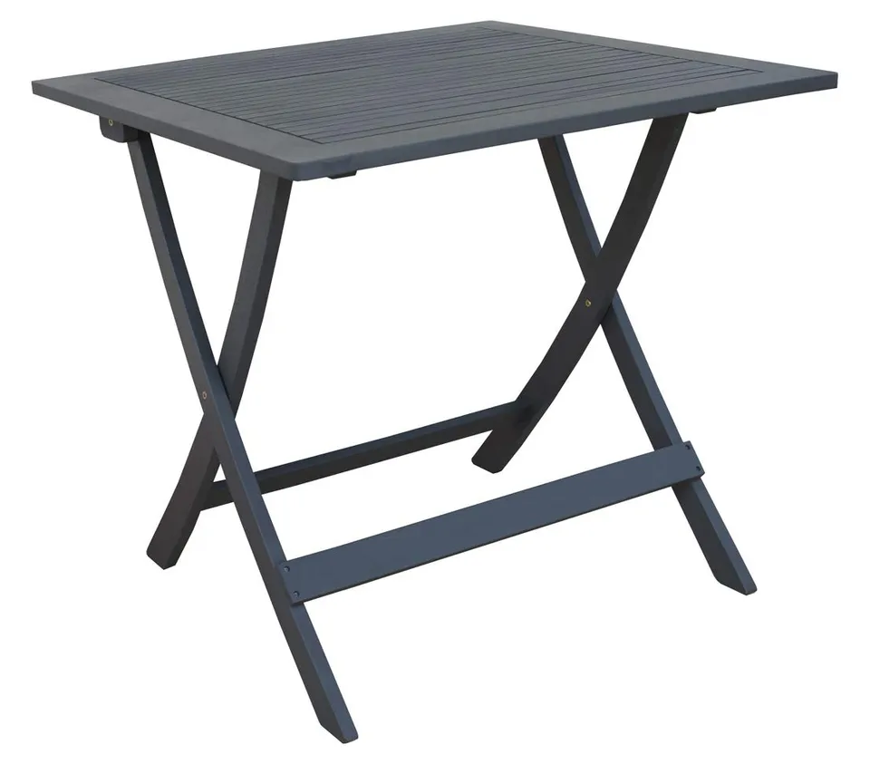 Dehner Stavanger Klapptisch Akazie grau 80x80 cm