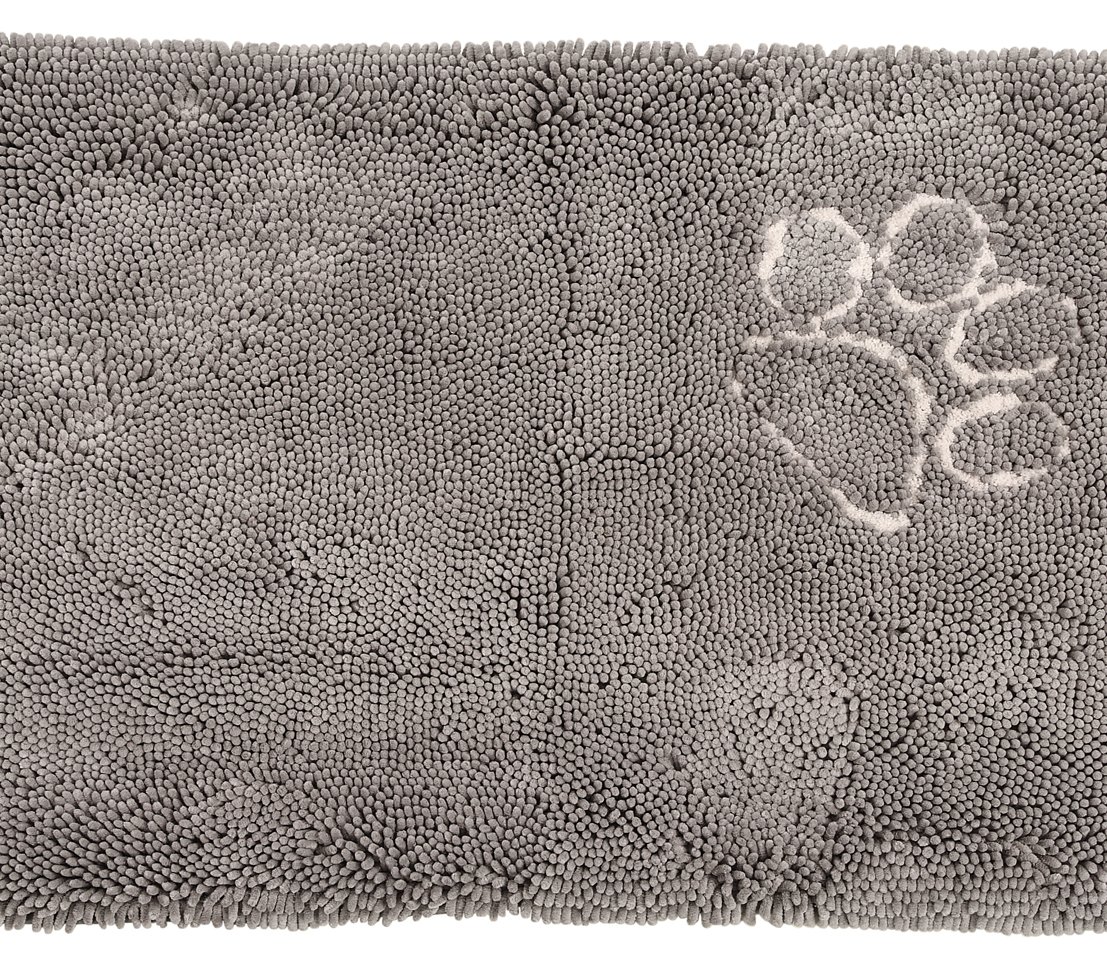 Dehner Lieblinge Snuggy Hundematte grau 89x66 cm rutschfest