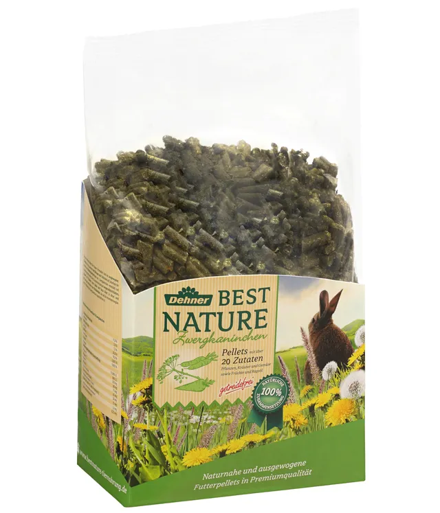 Dehner Best Nature Nagerfutter Adult Pellets 3 kg