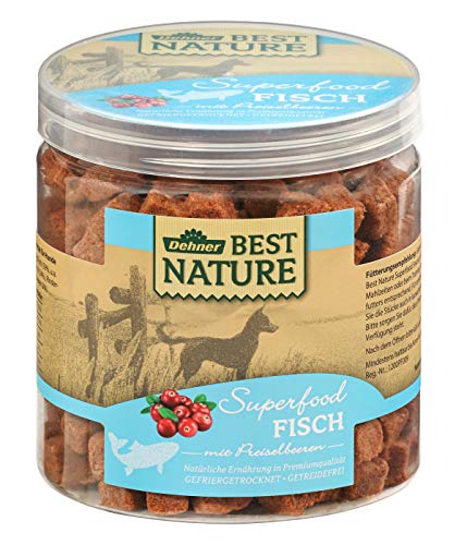 Dehner Best Nature Hundesnack-Mix Superfood 4x 380 g Dose