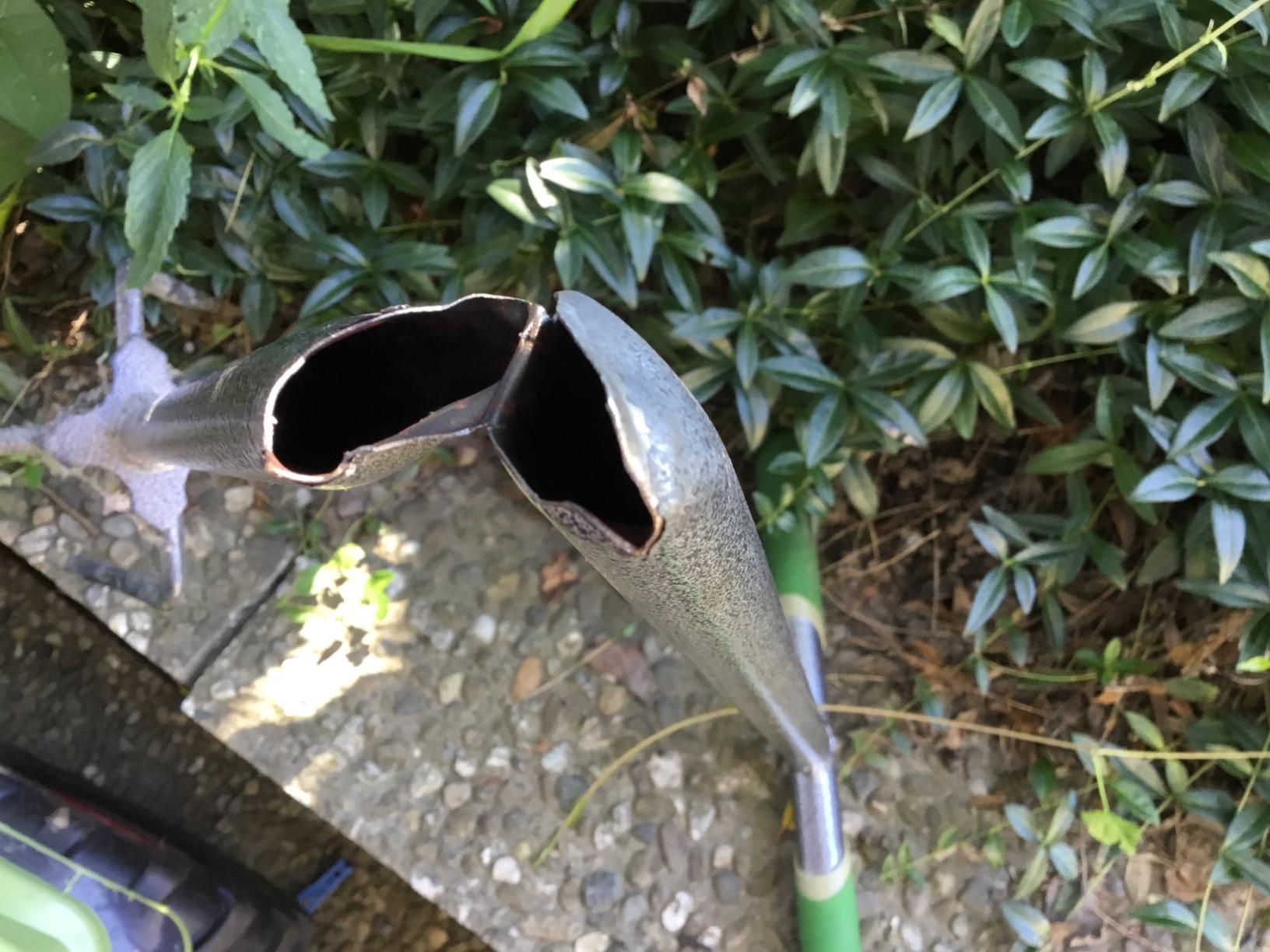 Dehner Gartenkralle Stahl 90cm Bodenlockerer grau grün