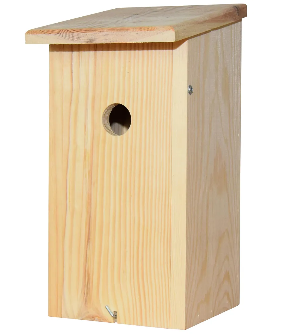 Dehner Natura Birga Nistkasten Holz natur 32 mm Einflug