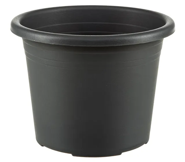 Dehner Cylindro Blumentopf Kunststoff anthrazit Ø 50 cm