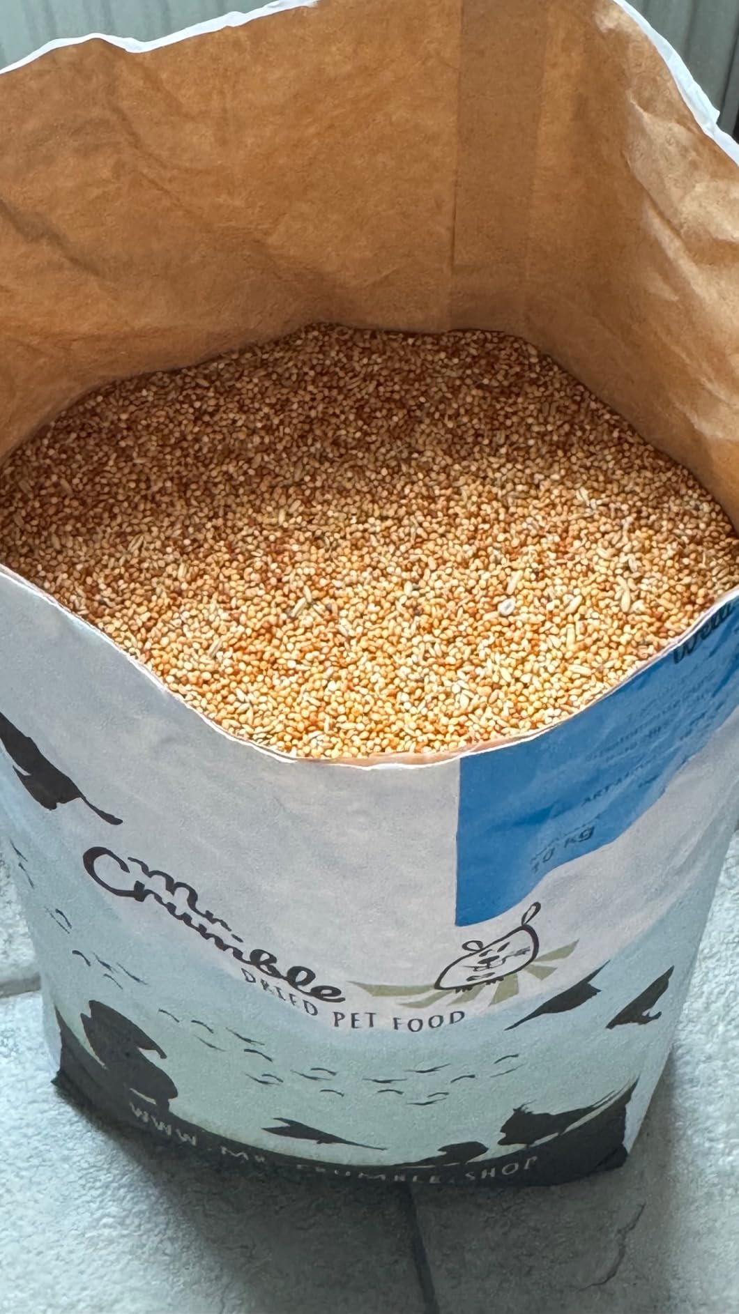 Mr. Crumble Welli-Basic Wellensittichfutter 2,5 kg Hirse