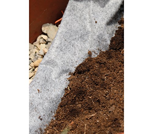 Dehner Trenn-Vlies 16x0,9 m hellgrau Unkrautvlies
