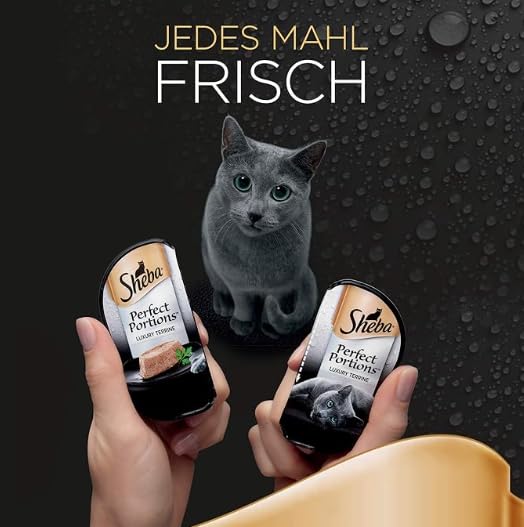 Sheba Perfect Portions Pastete Nassfutter Lachs 3x75g MSC