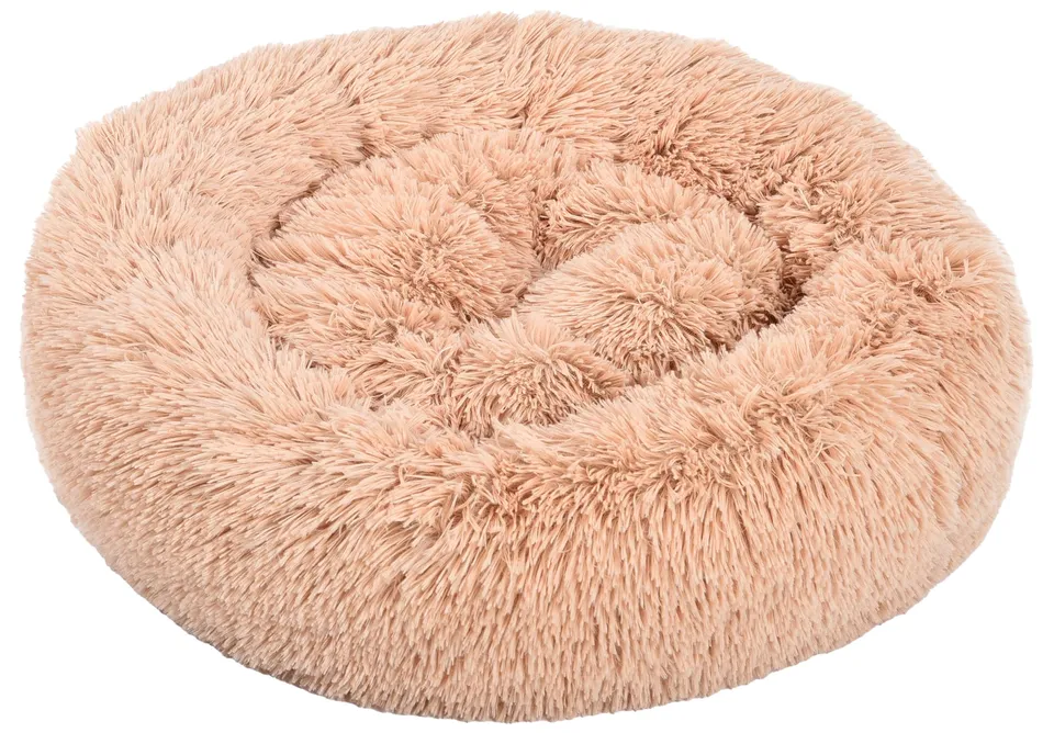 Dehner Lieblinge Cookie Hundebett Katzenbett L beige Ø76 cm