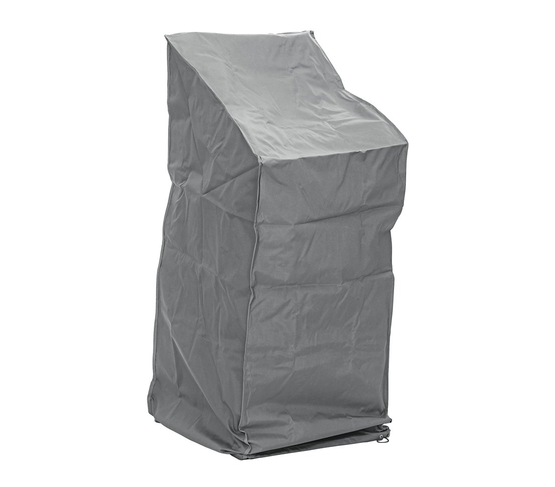 Dehner Deluxe Schutzhülle Stapelstühle 150x65x65 anthrazit wasserdicht