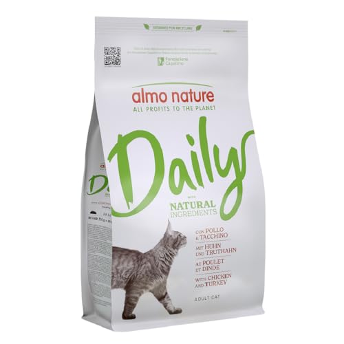 Almo Nature Daily Trockenfutter Huhn Truthahn 1,2kg vollwertig