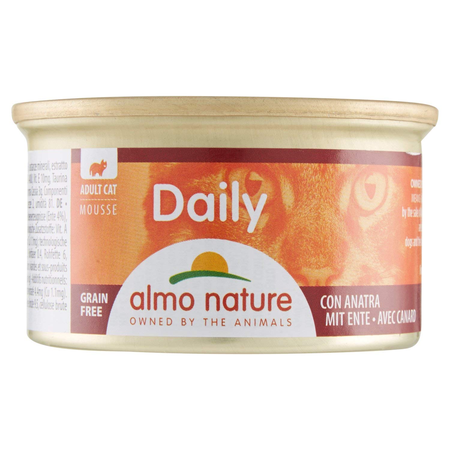 Almo Nature Daily Ozeanfisch Mousse Nassfutter 24x85g getreidefrei