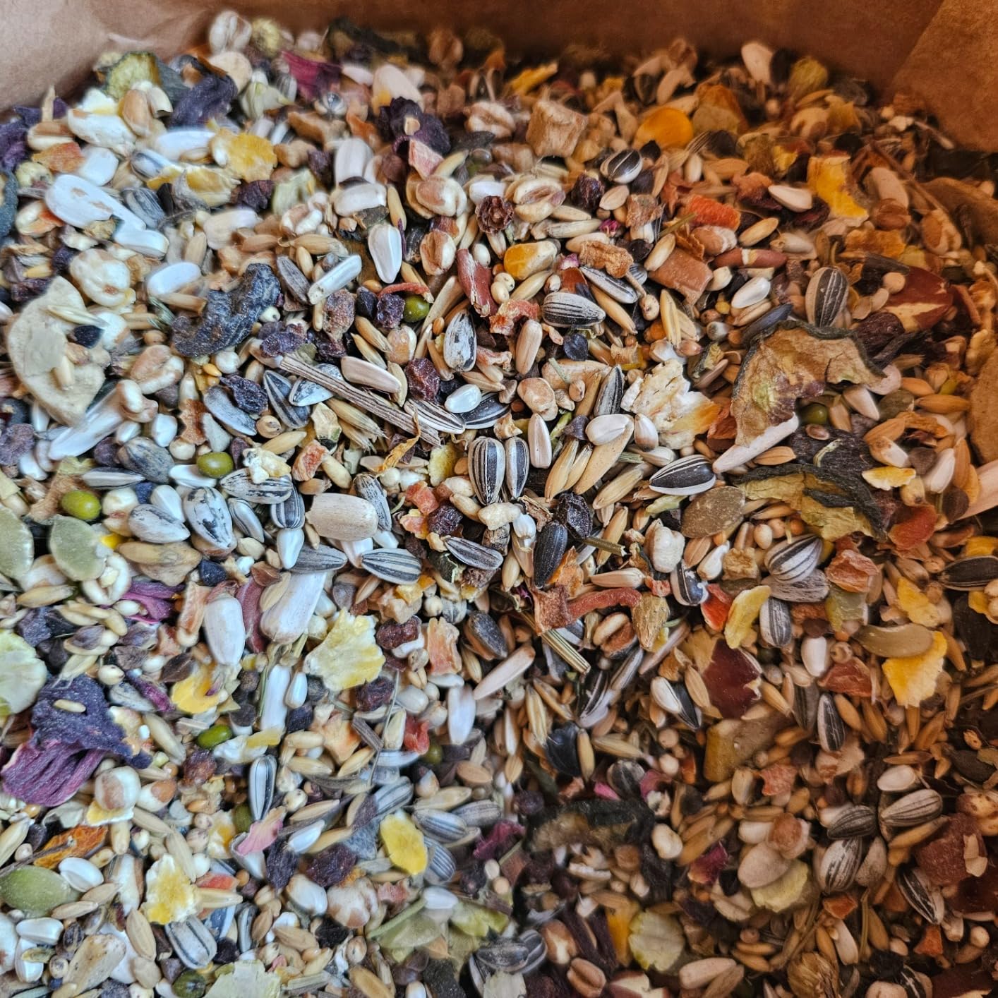Mr. Crumble Papagei-Topfit Vogelfutter 2,5kg Kräuter
