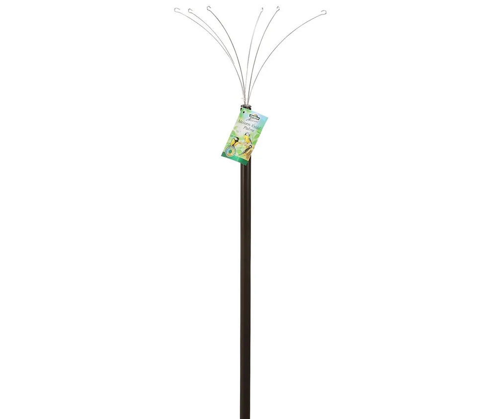 Dehner Natura Meisenknödelpalme Futterständer 139 cm für 6 Knödel