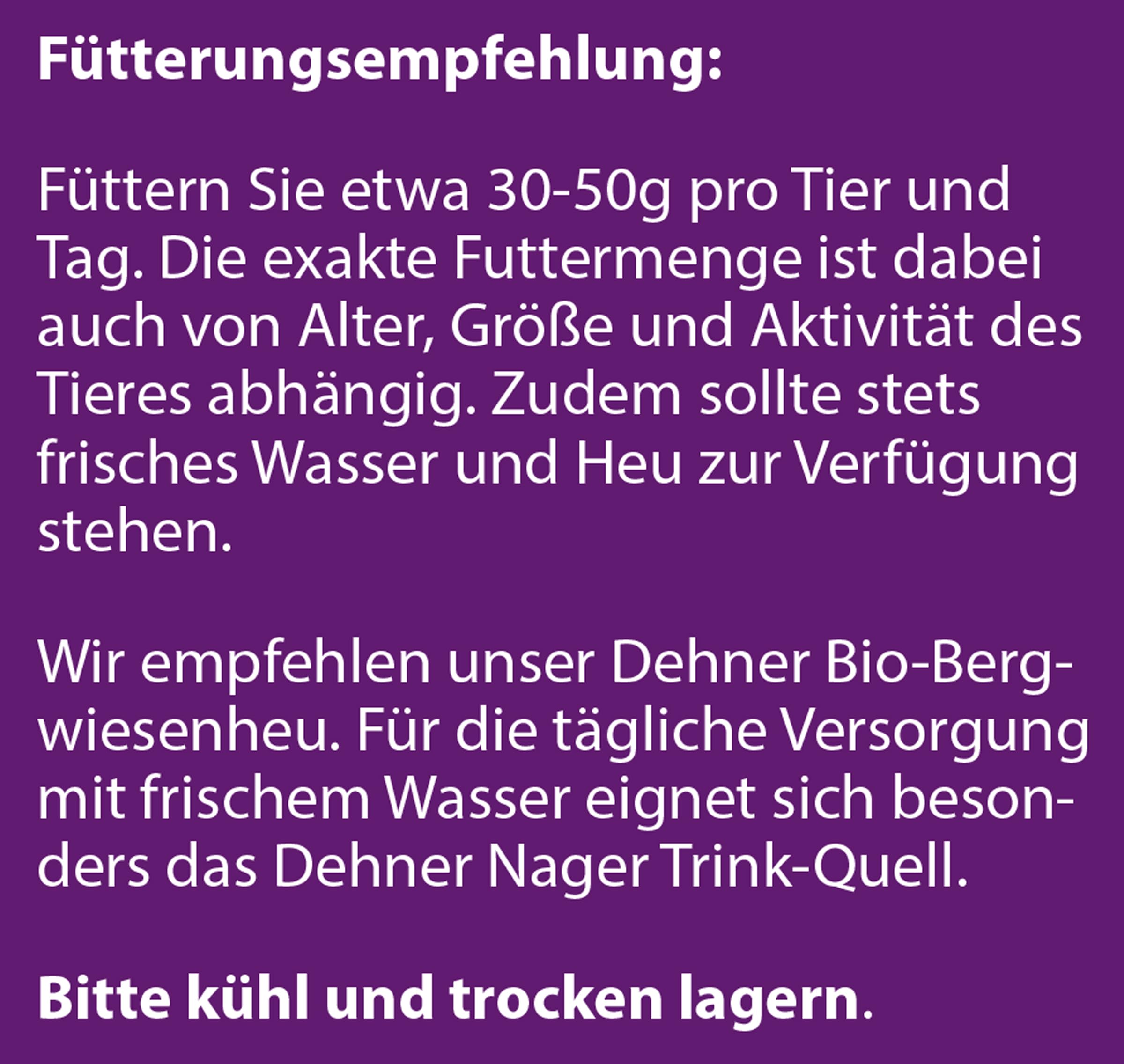 Dehner Lieblinge Meerschweinchenfutter 5 kg ohne Zucker
