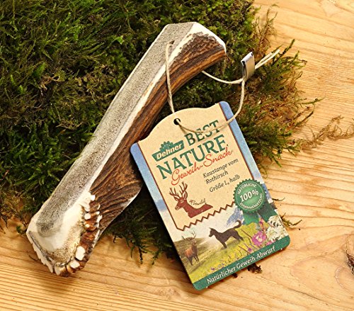 Dehner Best Nature Hundesnack Rothirsch-Geweih L 160 g