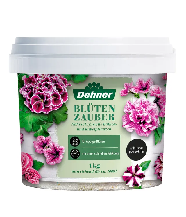 Dehner Blütenzauber Balkondünger Spezialdünger 1 kg NPK