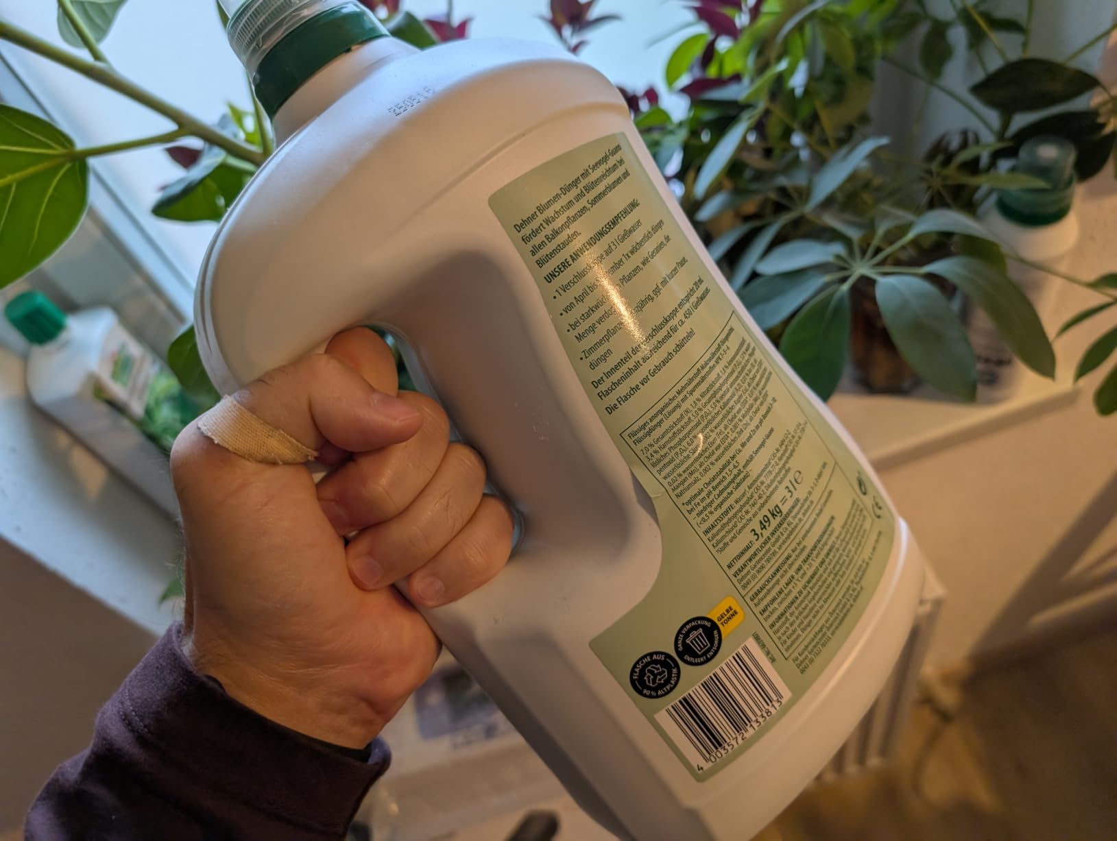 Dehner Blumendünger Guano Flüssigdünger 3 l NPK