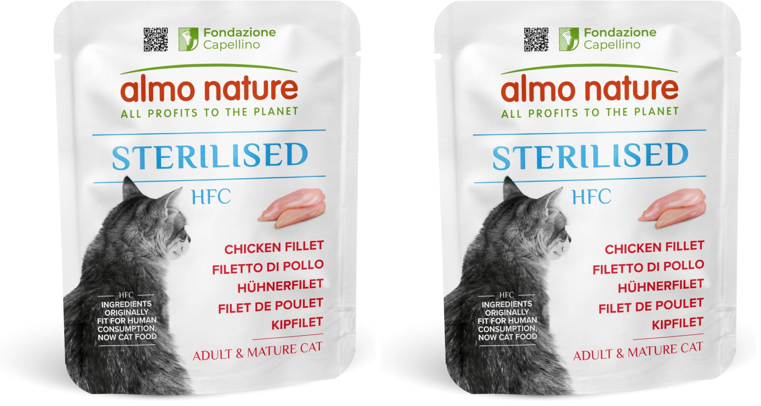 Almo Nature HFC Sterilised Nassfutter Huhn 24x50 g