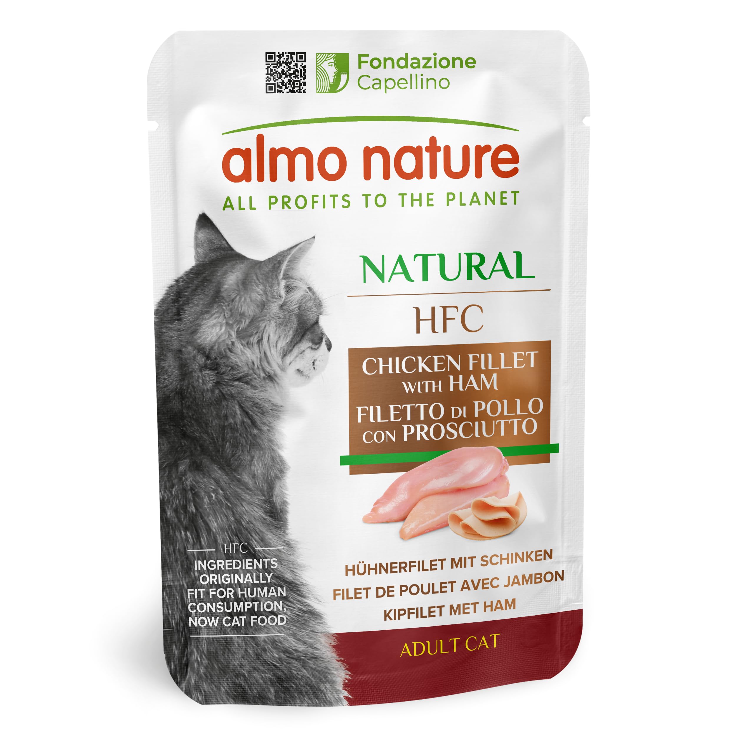 Almo Nature HFC Jelly Nassfutter Thunfisch Seezunge 24x55g