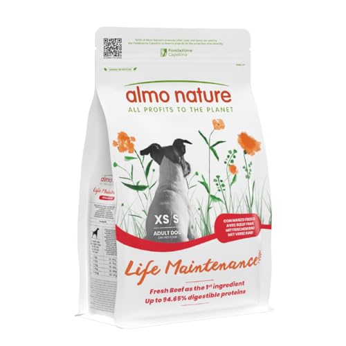 Almo Nature Life Maintenance Hundetrockenfutter 2kg Rind XS-S