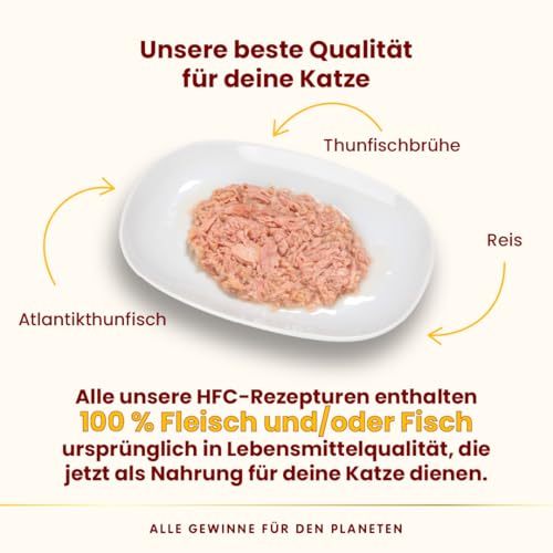 Almo Nature HFC Sterilised Nassfutter Thunfisch 24x50g leicht