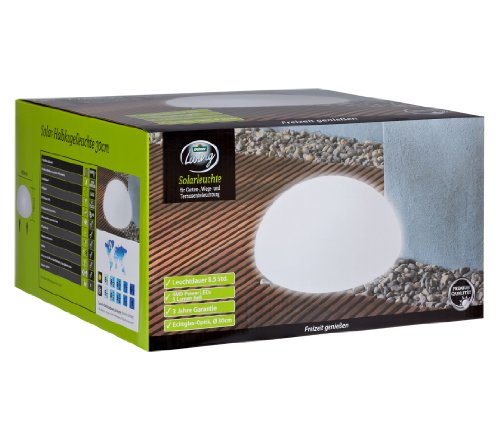 Dehner Living Solar Halbkugel Solarleuchte Ø30cm