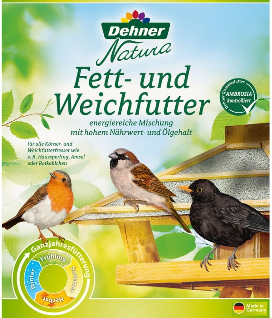 Dehner Natura Premium Wildvogelfutter 5x2,5kg energiereich