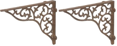 Dehner Fine Nature Regalträger Gusseisen Edelrost 23x20cm
