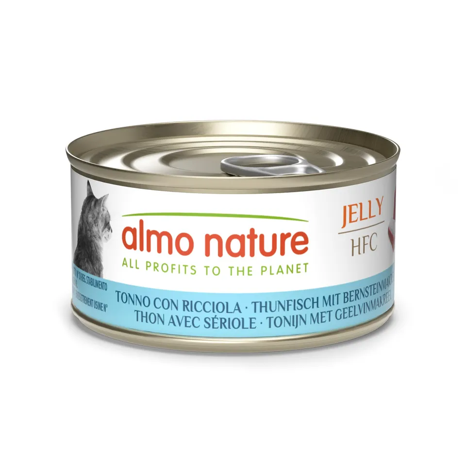 Almo Nature HFC Jelly Nassfutter Thunfisch Makrele 70g 24er