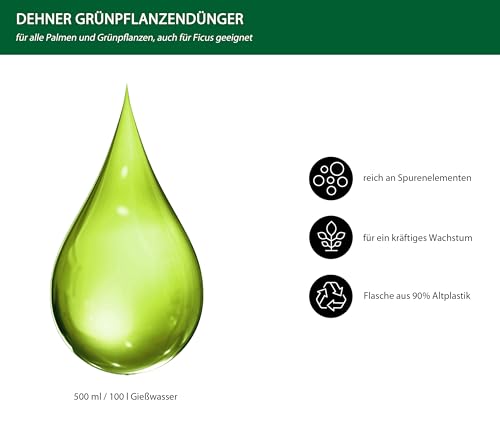 Dehner Grünpflanzendünger flüssig NPK 500 ml