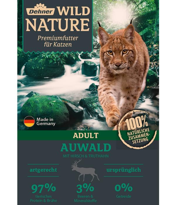 Dehner Wild Nature Auwald Nassfutter Hirsch 16x85 g