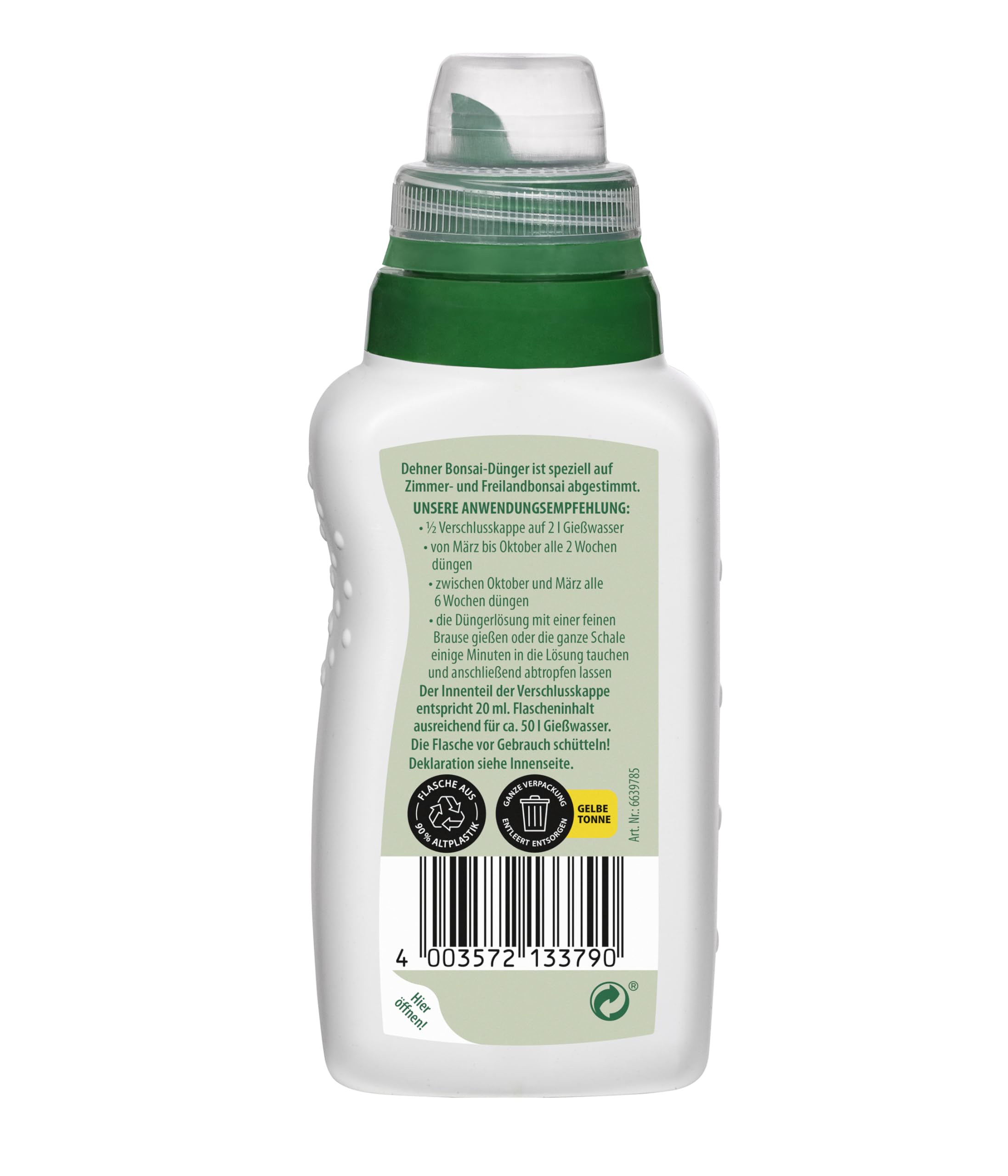 Dehner Premium Lovely Bonsaidünger flüssig 500ml NPK