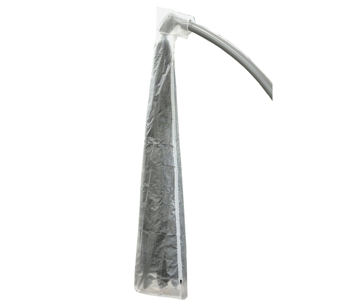Dehner Gute Wahl Ampelschirm Schutzhülle transparent 200x60x22 PE