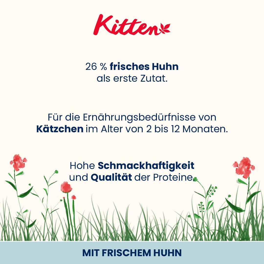 Almo Nature Kitten Trockenfutter Huhn 12kg Wachstum