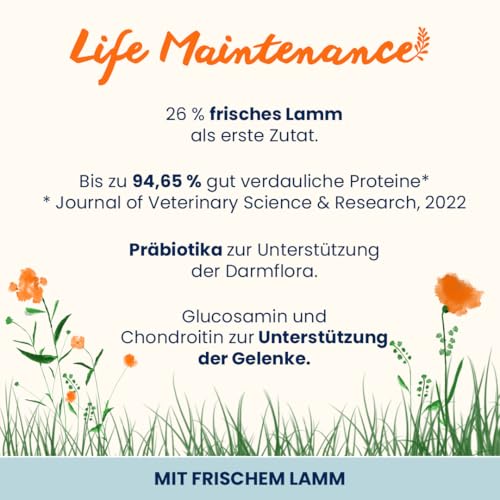 Almo Nature Life Maintenance Trockenfutter Lamm 12kg groß