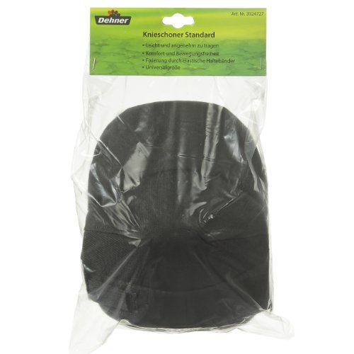 Dehner Premium Lovely Knieschoner Standard 24x24cm schwarz leicht
