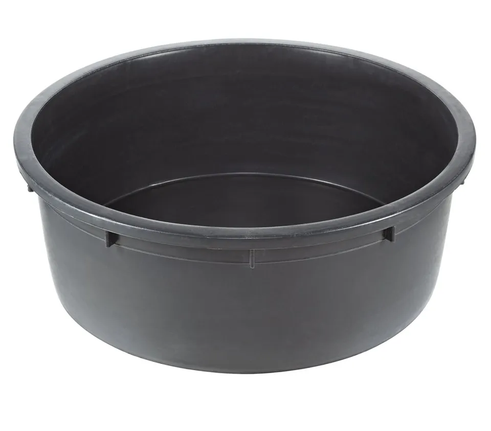 Dehner Mini-Gartenteich Becken 150 l Polyethylen schwarz