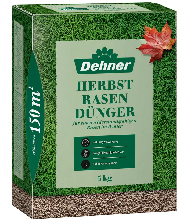 Dehner Premium Lovely Herbstrasendünger 5kg Langzeit 150qm