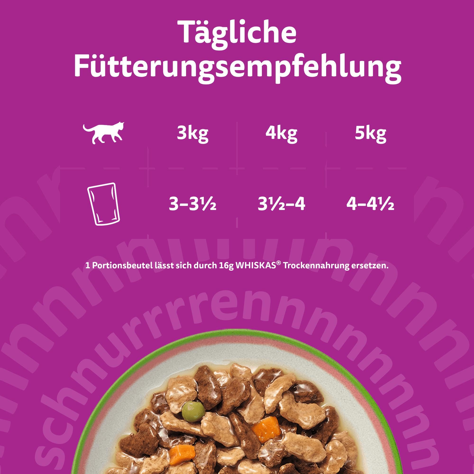 Whiskas Tasty Mix Nassfutter Chef's Choice 40x85g Sauce