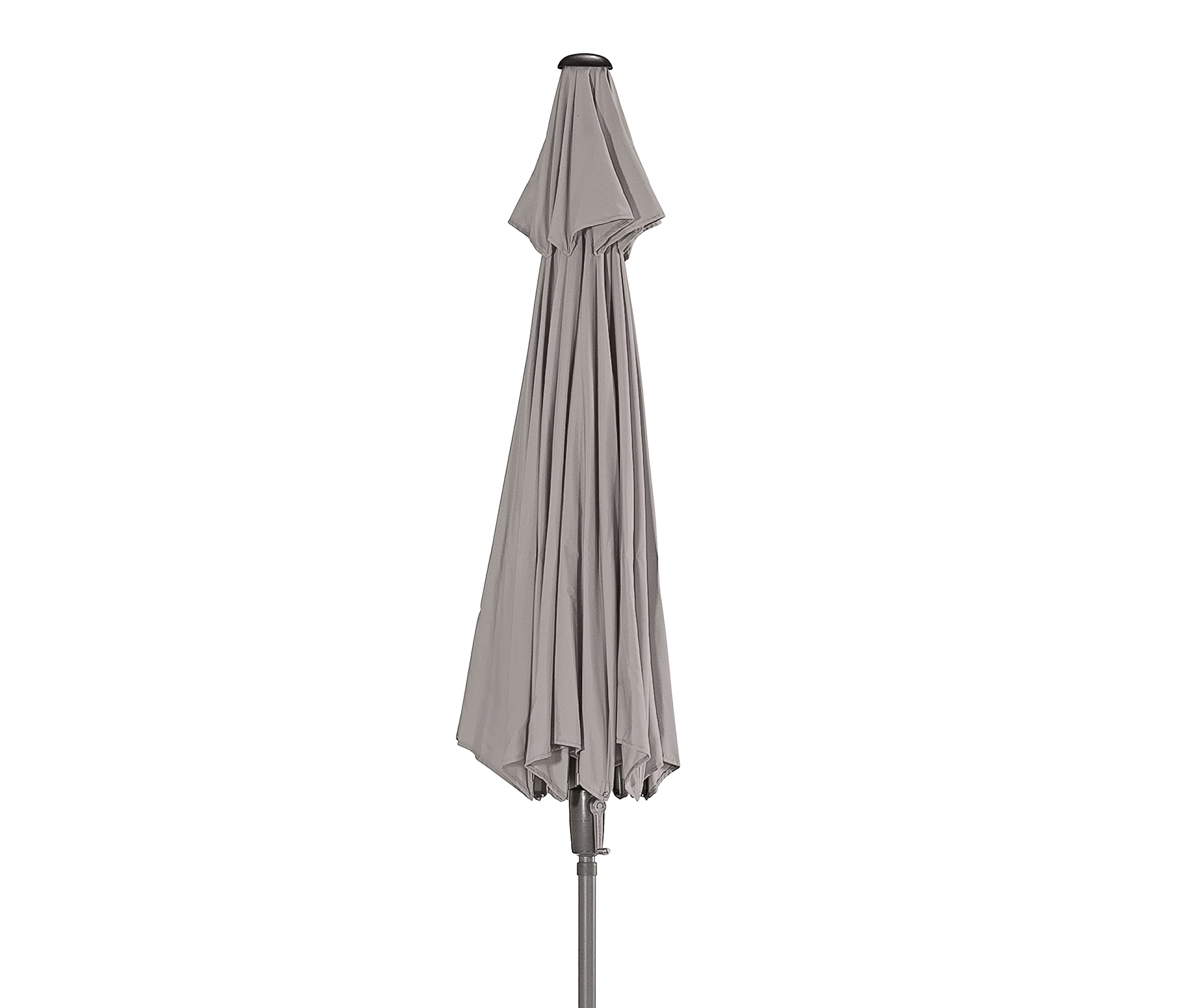 Dehner Milos Sonnenschirm beige Ø 300 cm Polyester