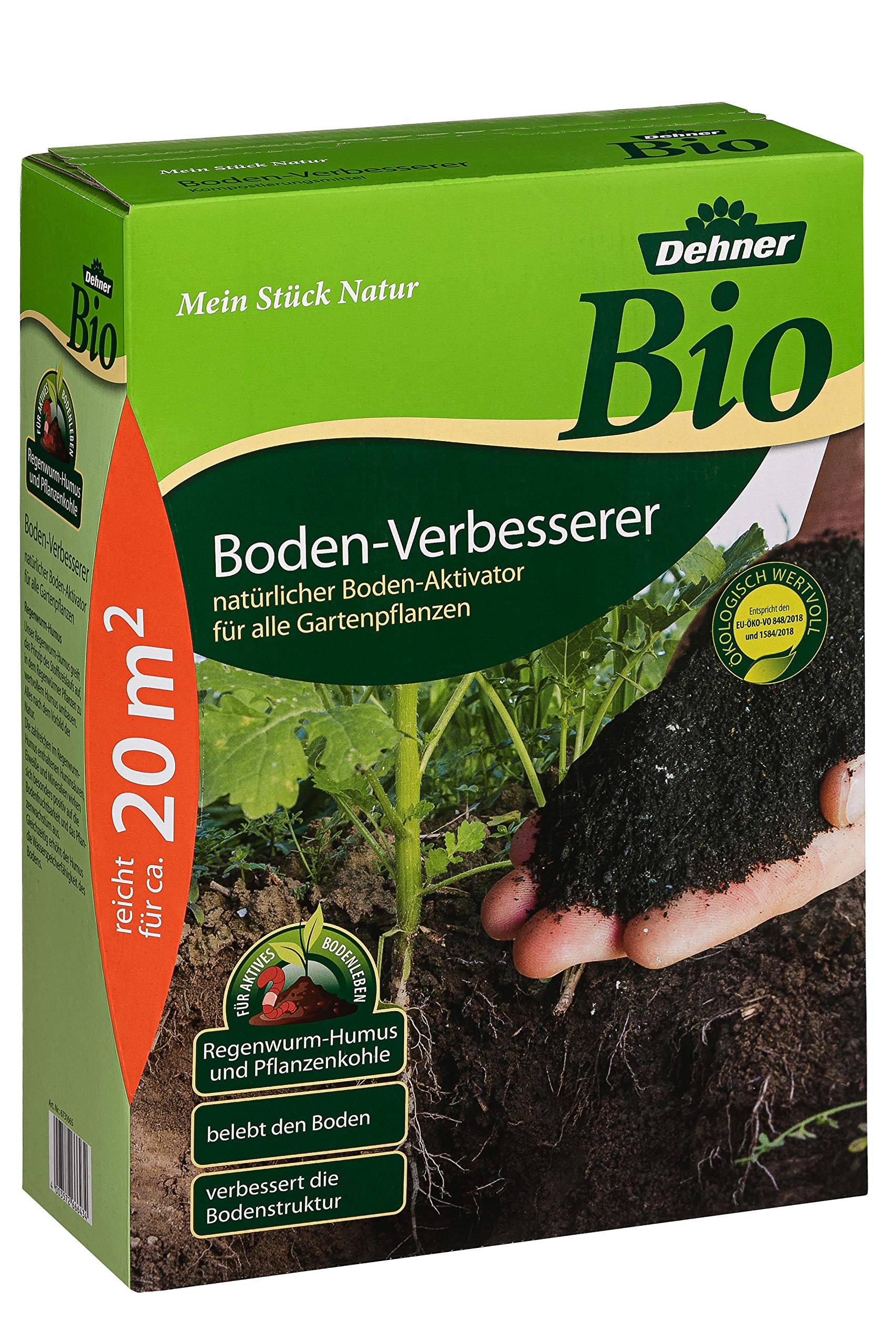 Dehner Bio Bodenverbesserer Hornspäne Set 6,5kg Langzeit