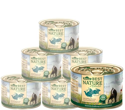 Dehner Best Nature Geflügel Nassfutter 6x200g Adult