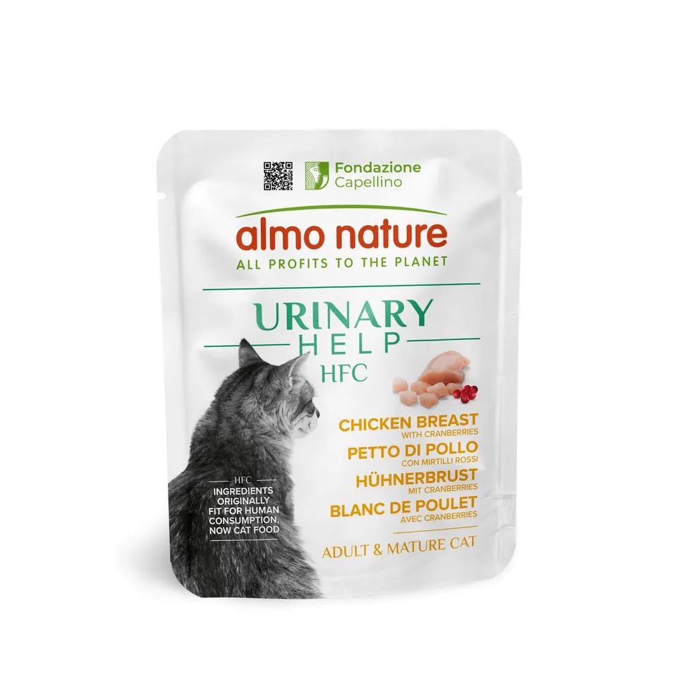 Almo Nature HFC Urinary Help Nassfutter Huhn 24x50g Harnwege