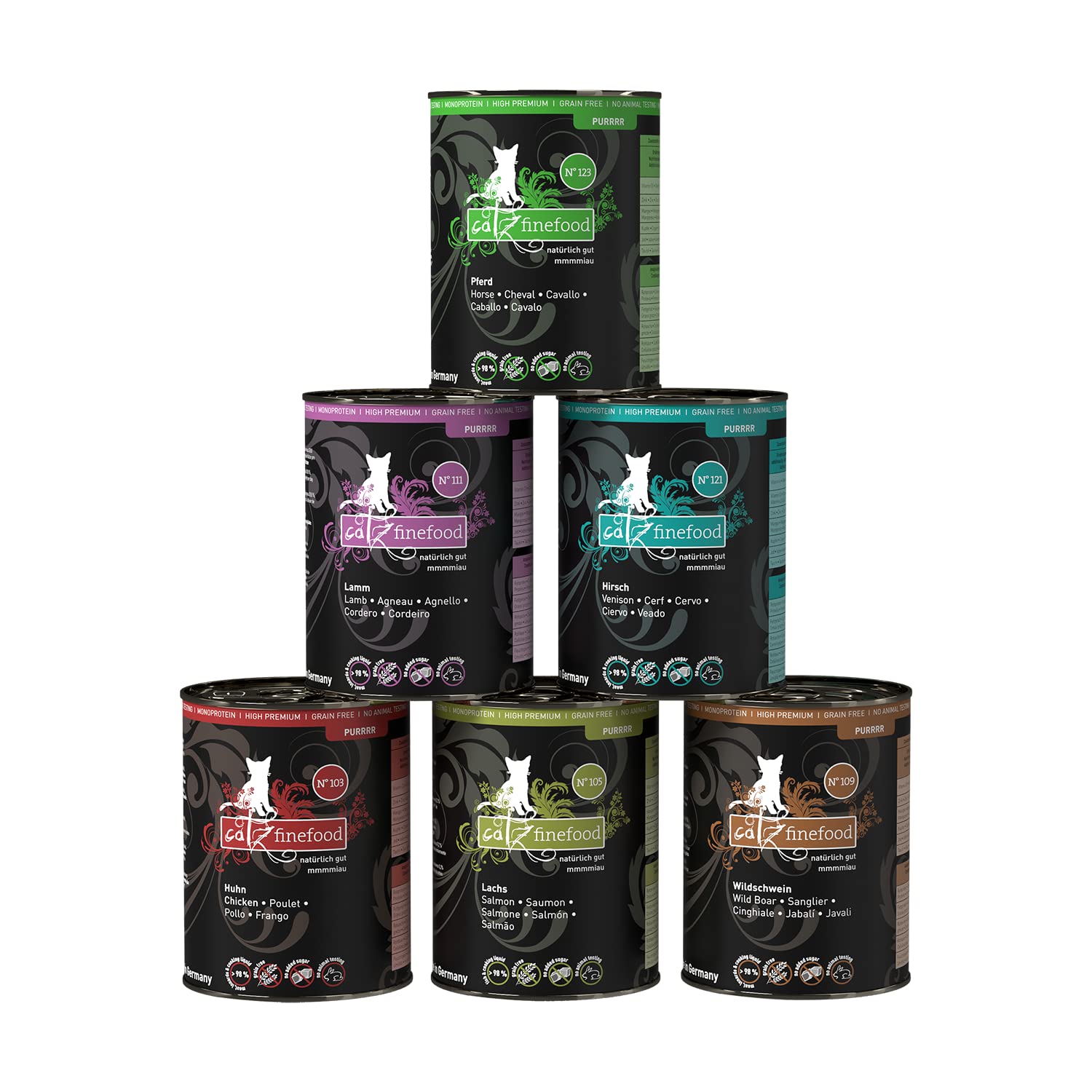 catz finefood Purrrr Collection II Nassfutter 12x85g Mix
