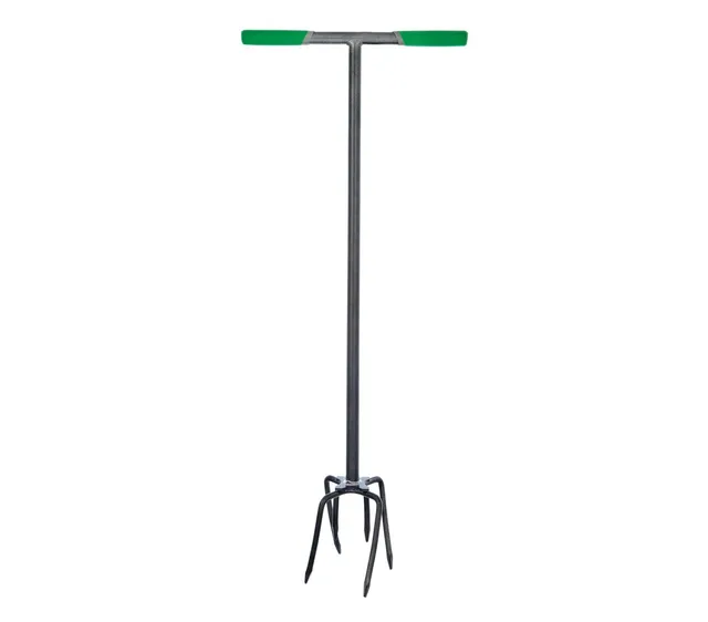 Dehner Gartenkralle Stahl 90cm Bodenlockerer grau grün