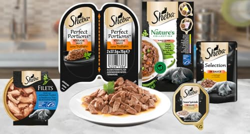 Sheba Perfect Portions Pastete Nassfutter Lachs 3x75g MSC